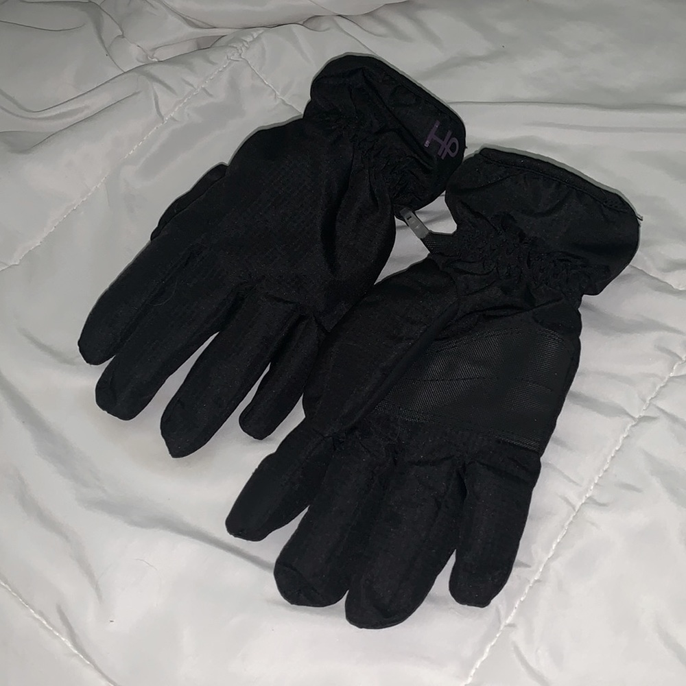 Warm winter ski gloves